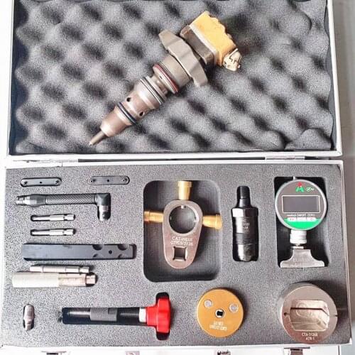 For Cat 3126 C7C9 C-9 Diesel Common Rail Injector Repair Disassemble Measuring Tool Set