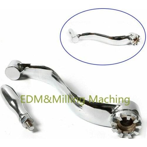 1Set CNC Bridgeport Milling Machine Lifting Crank Parts Elevating Knee Crank 9 Teeth Flexible Silver DURABLE New