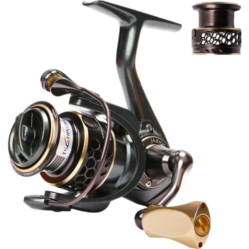 1000s Series 4 KG Max Drag Double Line Spool Spinning Reel 5.2:1 Gear Ratio 9+1 BB Rock Fishing Coil Trolling Wheel De Pesca