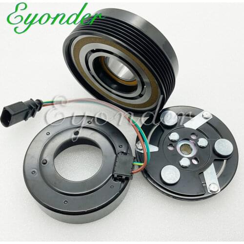 AC A/C Air Conditioning Compressor Magnetic Clutch Assembly Kit for SEAT INCA IBIZA ALHAMBRA TOLEDO VW Volkswagen VENTO SHARAN