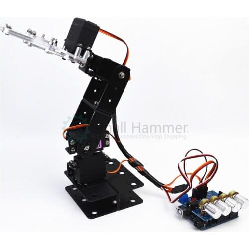 SNAM5300 4dof aluminum robot arm DIY robotic claw arduino kit