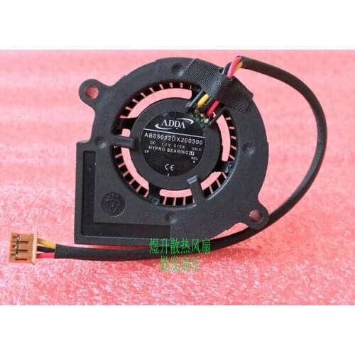 NEW ADDA AB05012DX200300 12V 0.15A ACER X1140A 3 line projection small fan