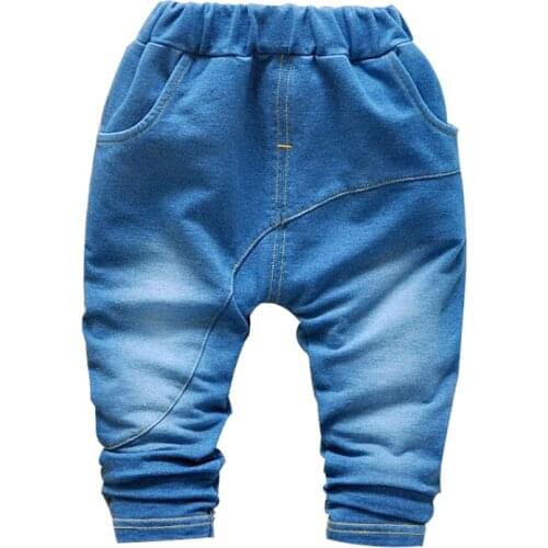 2016 new spring High quality fashion kids harem pants 1-5 year children boys / girls jeans baby boy pants