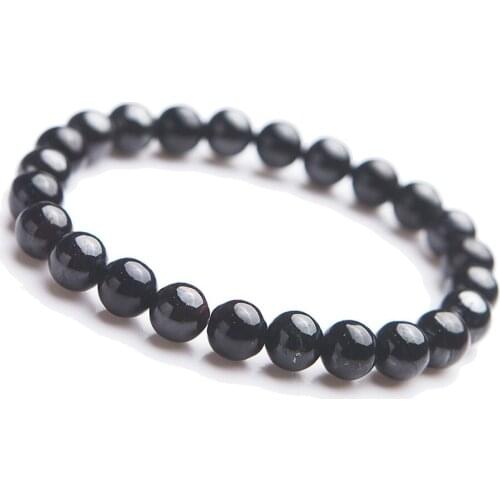 Drop Shipping Genuine Natural Sugilite Bracelet 8mm Stretch Natural Stone Healing Crystal Round Bead Bracelet AAAA