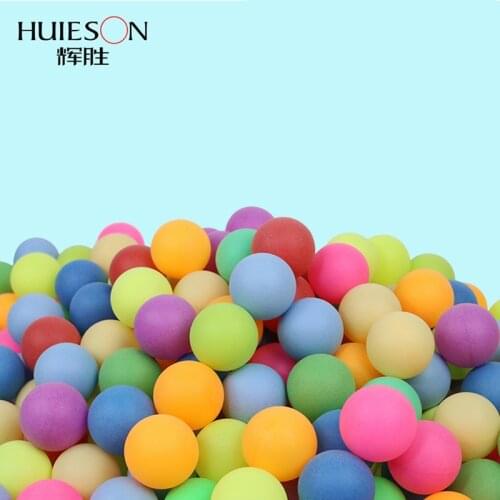 One Pack Colored Ping Pong Balls 40mm Entertainment Table Tennis Balls Toy Gift Mixed Colors for DIY Game and Activity