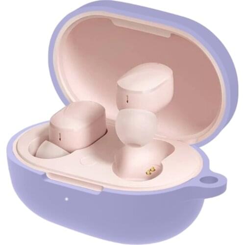 Silicone Shell Protective Cover Shell Anti-fall Earphone Case for Redmi AirDots 3 Wireless Bluetooth Earbuds X6HB