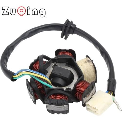 50CC-125CC upper or lower electric starting coil 6-stage combination plug for up and down electric start 50CC-125CC engines