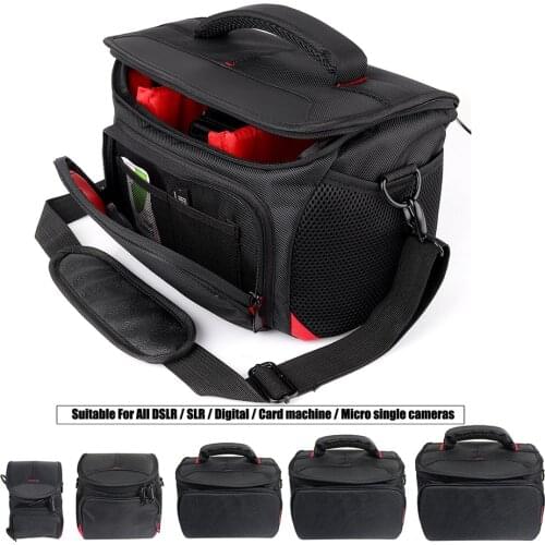 Waterproof DSLR/SLR Camera Bag For Nikon D7200 D5300 D3400 J5 P900 B500 B700 L840 P7800 Sony Canon Camera Nikon Photo Lens Bag