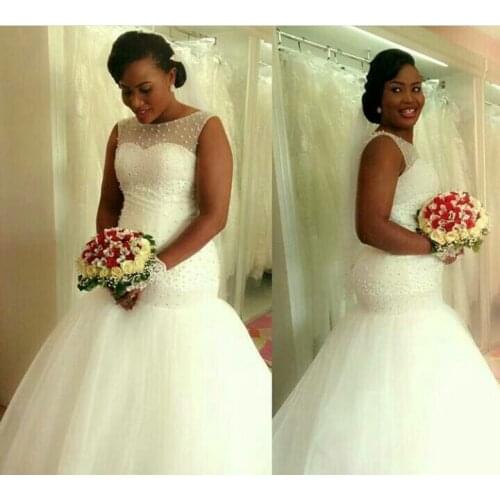 Mermaid Wedding Dresses Sexy Sweetheart Backless Plus Size Sequins Bead Vintage Lace Boho Bridal Gowns