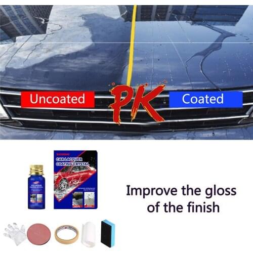 30ml 9H Car Liquid Ceramic Coat Super Hydrophobic Glass Coating Set Anti-scratch Headlight Repair Polish Car Wash&Maintenance