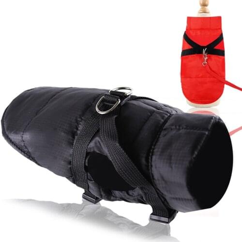 Winter Dog Clothes Waterproof Coat Pet Padded Vest Warm Jacket for Small Medium Large Dogs Pug Chihuahua Ropa Para Perros