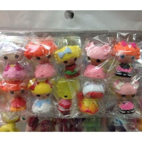 10pcs Lot Lalaloopsy Figures Dolls Model Toys Cute MINI Lala Princess Action Figure Collectible Toys Ornament Children Toy Gift