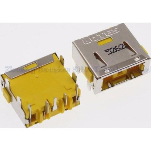 5pcs/lot DC Power Jack for Lenovo all-in-ones charging port Square mouth DC Jack Without Cable