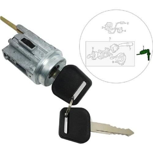 Car Ignition Lock Cylinder Tumbler For Toyota Corolla Geo Prizm 1998 1999 2000 2001 2002 OE 69057-12340