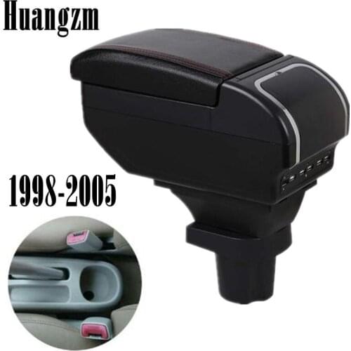 Car Arm Rest Storage Box For Toyota Yaris Vitz 1998-2005 Hatchback Centre Console Storage Box Armrest 2004 2003 2002 2001 2000