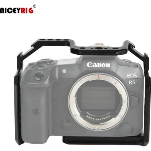 Niceyrig R5 R6 Delicated Camera Cage With ARRI Mount for Canon R5 R6 Camera Stabilization