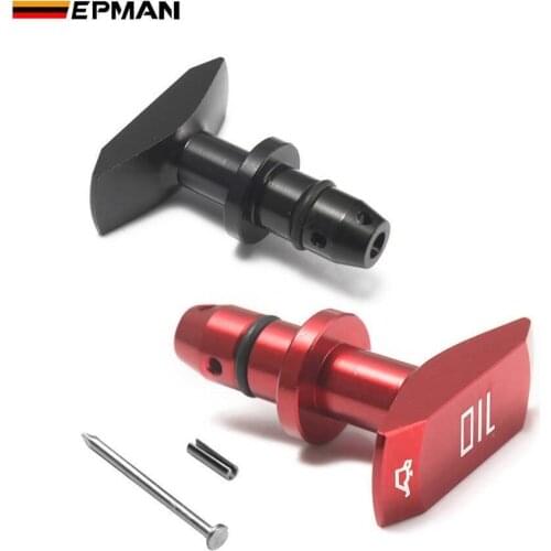 EPMAN Billet aluminium Oil Dipstick Pull Handle Replacement For Ford Mustang GT V8 GT50 EPCA0411