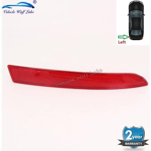 Left Side Rear Tail Bumper Corner Reflector Decorative False Light Lamp For BMW 5 Series F10 LCI 2014 2015 2016 2017