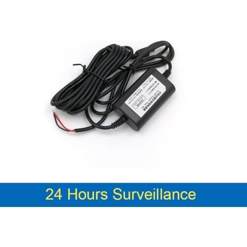 OBD Buck Line for 24 Hours Parking Monitoring Car Camera DVR Camera 5V 3A USB 2.0 Cable Length 3m accessories