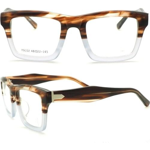 Vintage Acetate Glasses Women Prescription Lens Optical Eyewear Brand Design Anti-reflective Presbyopia Reading Eyeglasses Men