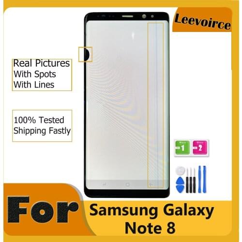 Original Quality Point Line LCD For SAMSUNG Galaxy Note 8 N950 N950F N950U 6.3'' NOTE 8 LCD Display Touch Screen Assembly