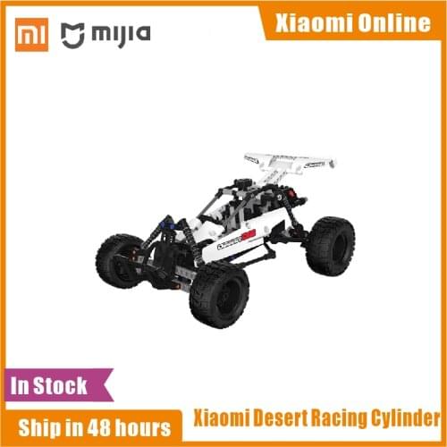 Original Xiaomi Mijia Building Blocks Cars Desert Racing Cylinder Piston Linkage System Classic Assembly Block Car Toy For Child
