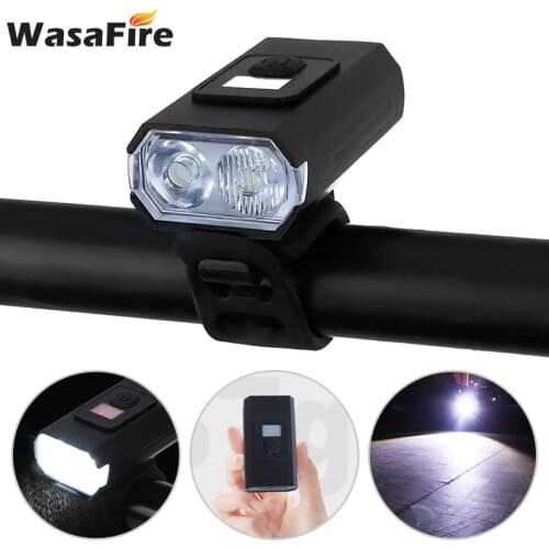 Bike Light 2*T6 LED High/Low Beam Bicycle Front Light USB Rechargeable MTB Headlight 6 Mode Mini Power Display Cycling Head Lamp