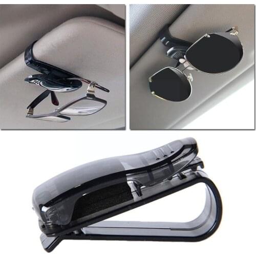1pcs Fashion Car Glasses Clip Abs Engineering Plastic Eye Clip Car Sunglasses Sunglasses Vehicle Car Holder Sun Accessory V L4U7