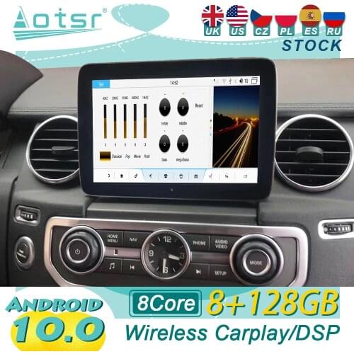 For Land Rover Discovery 4 L320 2012 - 2016 Android10 Car GPS Navigation Radio Screen Multimedia Fast boot HD Screen WIFI BT