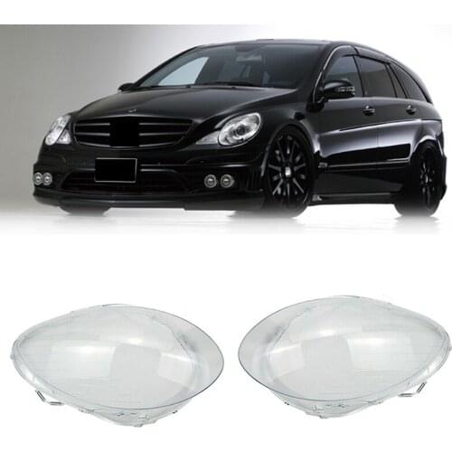 Car Front Headlight Lens Cover Shell Fit for Mercedes-Benz W251 R350 R500 2006-2008