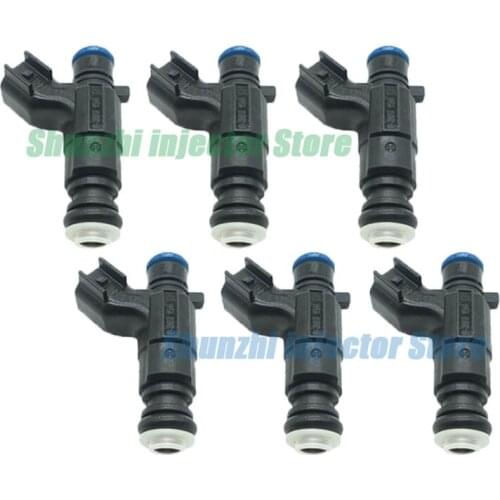 6pcs Fuel Injector Nozzle For BUICK 2004-2008 3.6L V6 12571159 0280156131 0 280 156 131