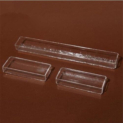 Square clear quartz Petri dish quartz tray 310*200*height 15