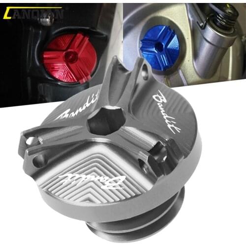 Engine Oil CUP For Suzuki GSF Bandit 1250 S 1250S 1250 1200 650 600 Motorcycles Accessories Aluminum Oil Filler Cap Screws