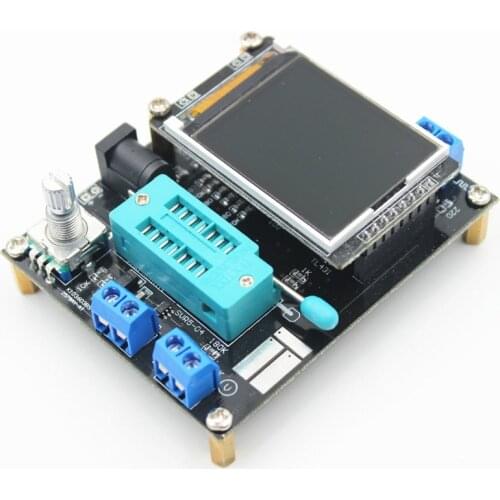 Multifunctional Tester GM328 Transistor Tester Diode Capacitance ESR Voltage Frequency Meter PWM Square Wave Signal Generator