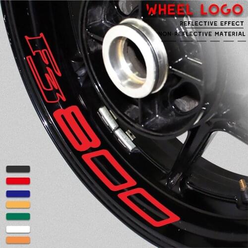 New motorcycle wheel sticker waterproof reflective wheel decals rim decoration logo for MV AGUSTA F3 800