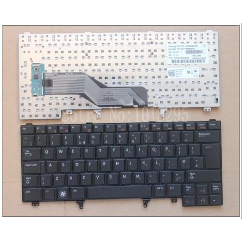 NEW for Dell Latitude E6420 E5420 E5420M E5430 E6220 E6230 E6320 E6330 E6430 E6430s UK Laptop Keyboard MP-10H96GB6930