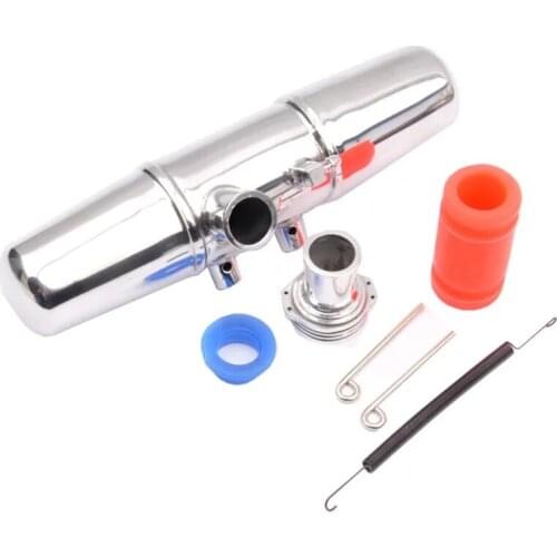 Upgrade Spare Parts Exhaust Pipe18001P for 1/8 Nitro Engine 4.6/5.9 RC Car