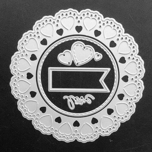 SCD855 Metal Cutting Dies For Scrapbooking Stencils Love Cut DIY Paper Album Cards Decoration Embossing Folder Die Cuts Mold