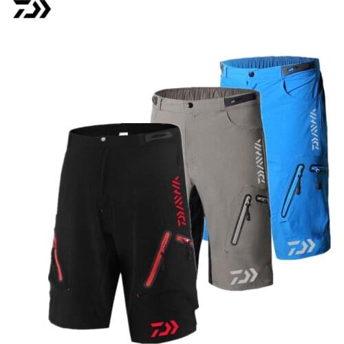 Daiwa Shorts 2020Summer Waterproof Mens Fishing Clothing Breathable Outdoor Sports Shorts Pockets Fishing Shorts Daiwa Clothes