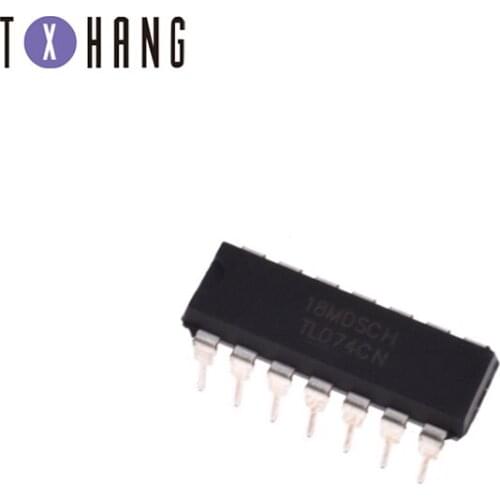 10PCS TL074CN DIP14 TL074 DIP 074CN DIP new and original IC