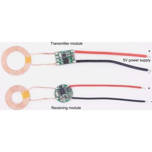 20mm Coil 5V Transmitting And Receiving 5V 500mA Wireless Power Supply Module Wireless Charging Module