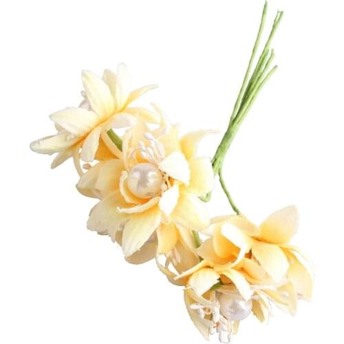 36PCS Artificial Peony Tea Rose Flowers Camellia Silk Fake Flower flores for Home Garden Wedding Decoration DIY hair accessories