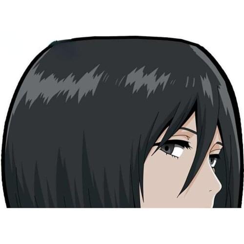 3D Cartoon Graphical Anime Peeking Fine Decal Motorcycle Waterproof Sunscreen Scratch-Proof Custom Printing Sticker Kk13*9cm