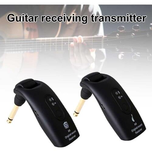 A9 2.4GHz Wireless Rechargeable Guitar Transmitter Receiver System Accessories