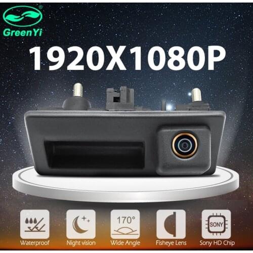 AHD 1080P 170° Car Rear View Trunk Handle Camera for Volkswagen VW Passat Golf Polo B6 B7 Jetta Tiguan Touareg Audi A3 A4 A5 A6