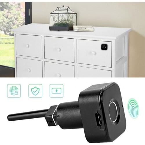 Drawer Fingerprint Lock Smart Fingerprint Cabinet Digital Safety Lock USB Charging Intelligent Electronic Lock