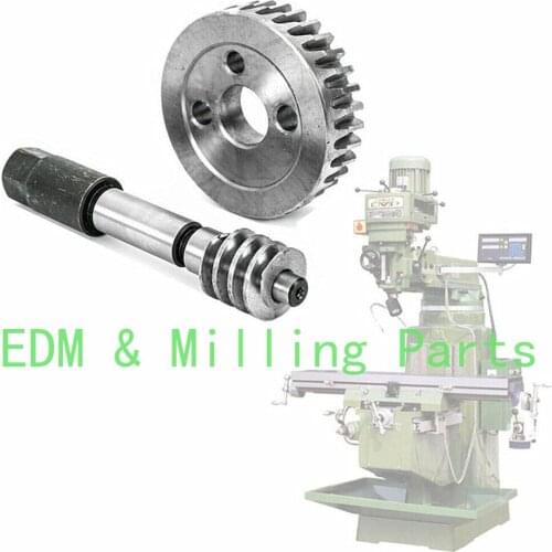 CNC Milling Machine Part J Head Gear Tilt Turbine + Adjustable Worm C01+B186+B189 For Bridgeport Mill Tool