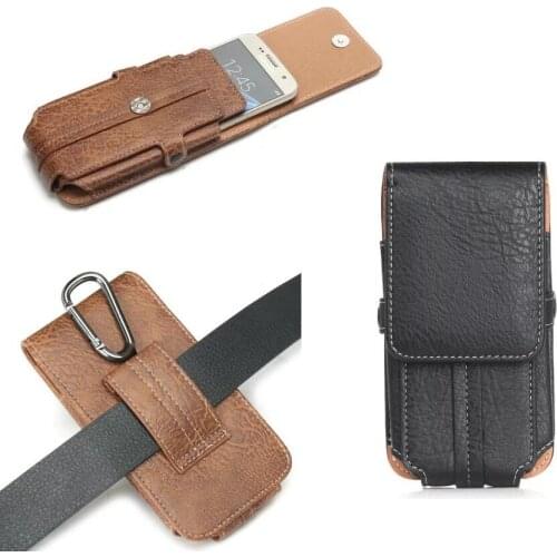 PU Leather Waist Belt Clip Hook Loop Phone Case For Asus ROG Phone,Zenfone Max Pro (M1) ZB601KL/ZB602K,Zenfone Max Plus M1 M2