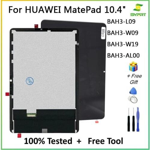 For Huawei MatePad 10.4" BAH3-L09 BAH3-W09 BAH3-W19 BAH3-AL00 Display Replacement Part Touch LCD Screen Digitizer Assembly