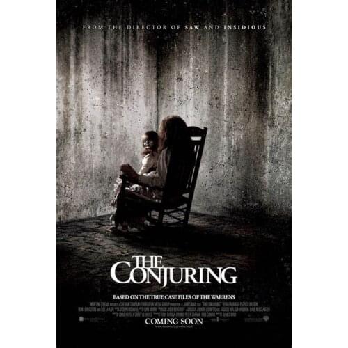 Lot style Choose Conjuring Netflix Best Movie Art print Silk poster Home Wall Decor